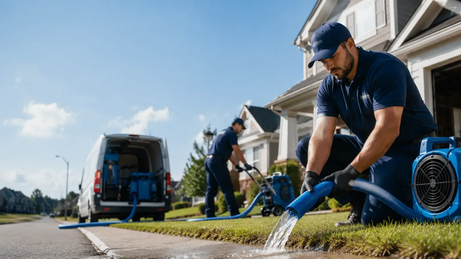 Flood Damage Restoration in Ebervale, PA